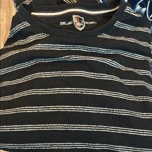 Black & Brown 1826 Striped Shirt